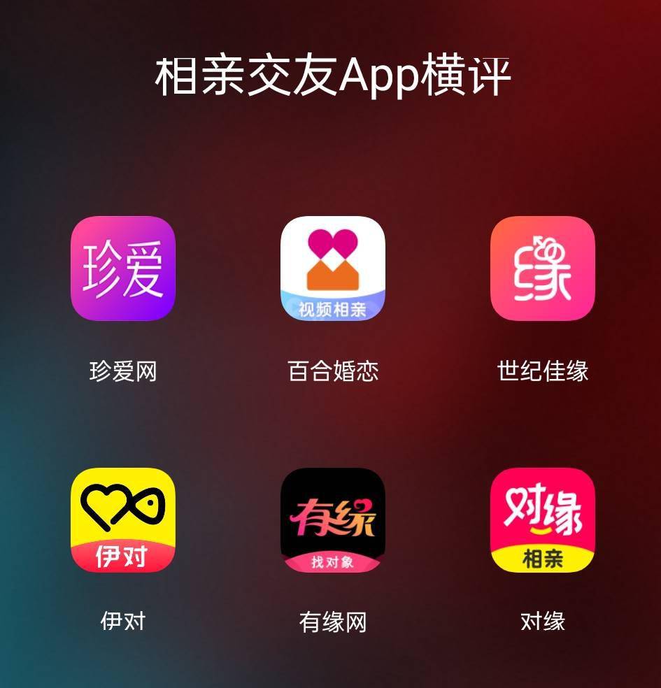 bd半岛体育6大相亲结交App体验对照！本年找对象就靠它们了(图5)